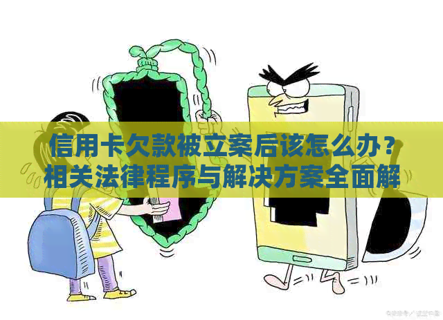 信用卡欠款被立案后该怎么办？相关法律程序与解决方案全面解析