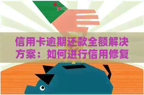 信用卡逾期还款全额解决方案：如何进行信用修复和避免未来问题