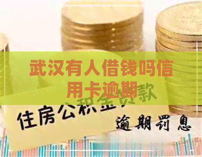 武汉有人借钱吗信用卡逾期