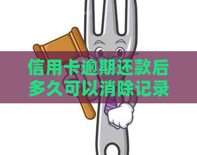 信用卡逾期还款后多久可以消除记录？