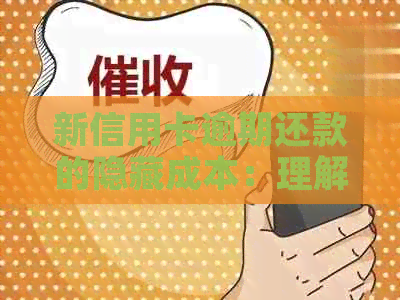 新信用卡逾期还款的隐藏成本：理解与避免高额利息和罚款