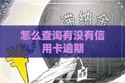 怎么查询有没有信用卡逾期