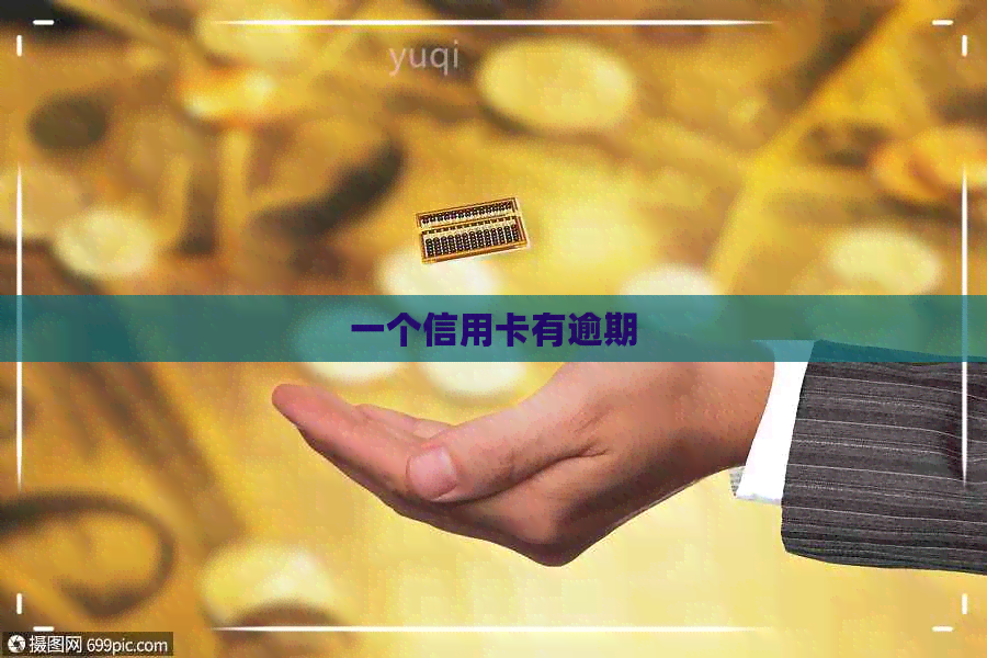 一个信用卡有逾期