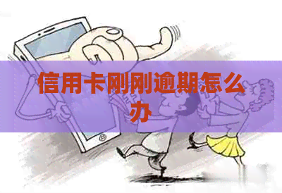 信用卡刚刚逾期怎么办