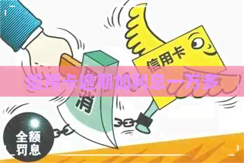 信用卡逾期加利息一万多
