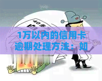 1万以内的信用卡逾期处理方法：如何妥善应对并解决？