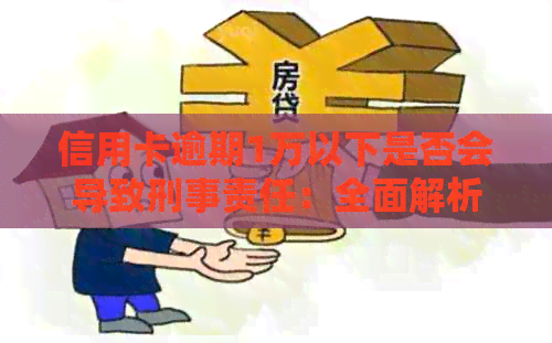 信用卡逾期1万以下是否会导致刑事责任：全面解析与建议