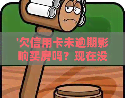 '欠信用卡未逾期影响买房吗？现在没有逾期，能否办理贷款买房？'