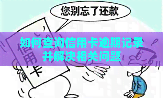 如何查询信用卡逾期记录并解决相关问题
