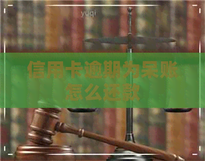 信用卡逾期为呆账怎么还款