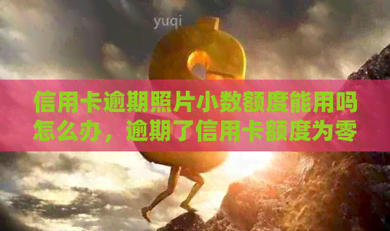 信用卡逾期照片小数额度能用吗怎么办，逾期了信用卡额度为零怎么办。