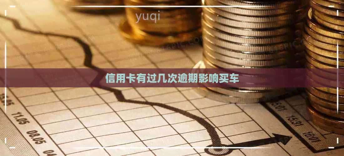 信用卡有过几次逾期影响买车