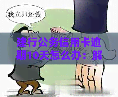 建行公务信用卡逾期10天怎么办：解决办法和处理步骤