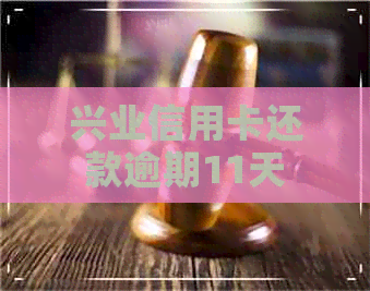 兴业信用卡还款逾期11天