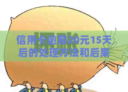 信用卡逾期20元15天后的处理方法和后果，如何解决信用问题？