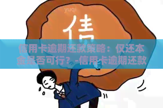 信用卡逾期还款策略：仅还本金是否可行？-信用卡逾期还款策略:仅还本金是否可行