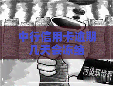 中行信用卡逾期几天会冻结