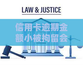 信用卡逾期金额小被拘留会怎么样？处理方式全解析