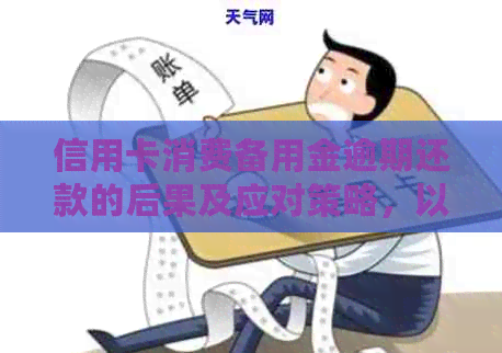 信用卡消费备用金逾期还款的后果及应对策略，以避免恶意透支的风险