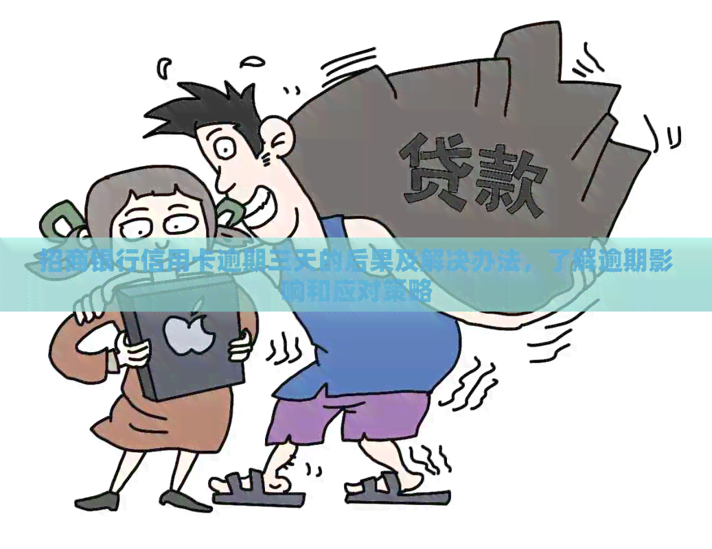 招商银行信用卡逾期三天的后果及解决办法，了解逾期影响和应对策略