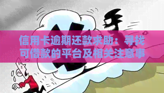 信用卡逾期还款求助：寻找可借款的平台及相关注意事项