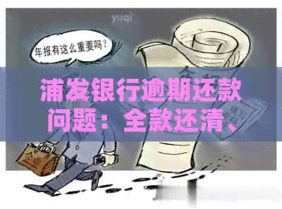 浦发银行逾期还款问题：全款还清、更低还款额及可能的后果，如何应对？