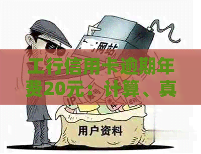 工行信用卡逾期年费20元：计算、真实性与处理方式