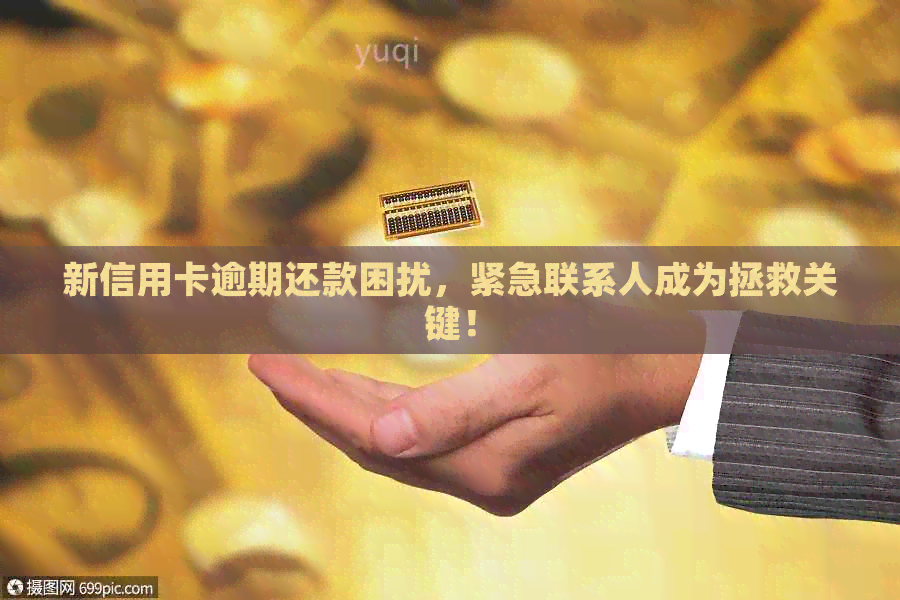 新信用卡逾期还款困扰，紧急联系人成为拯救关键！