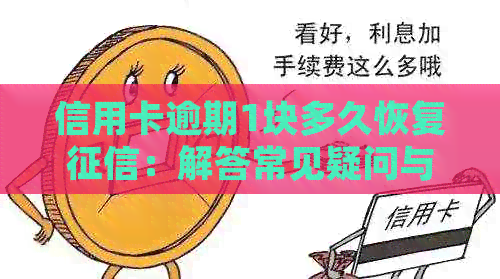 信用卡逾期1块多久恢复：解答常见疑问与恢复时间