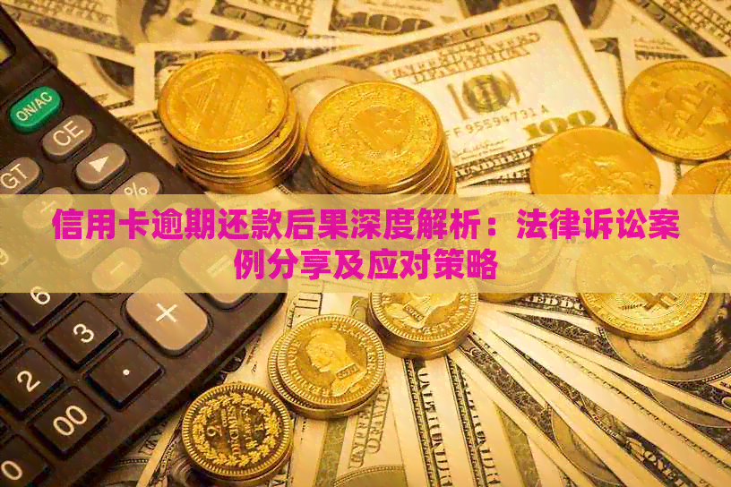 信用卡逾期还款后果深度解析：法律诉讼案例分享及应对策略