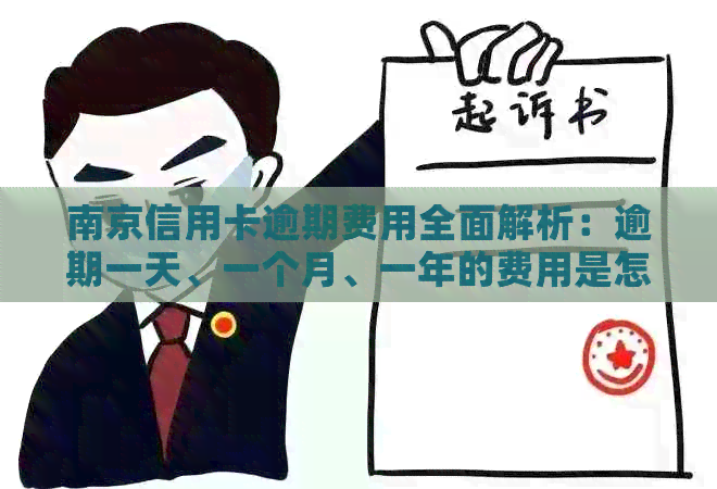 南京信用卡逾期费用全面解析：逾期一天、一个月、一年的费用是怎样计算的？