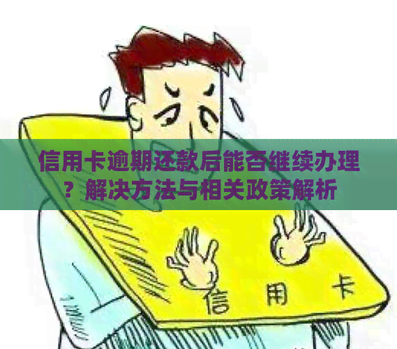 信用卡逾期还款后能否继续办理？解决方法与相关政策解析