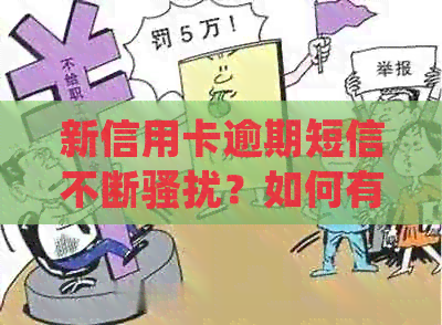 新信用卡逾期短信不断？如何有效应对及解决问题！