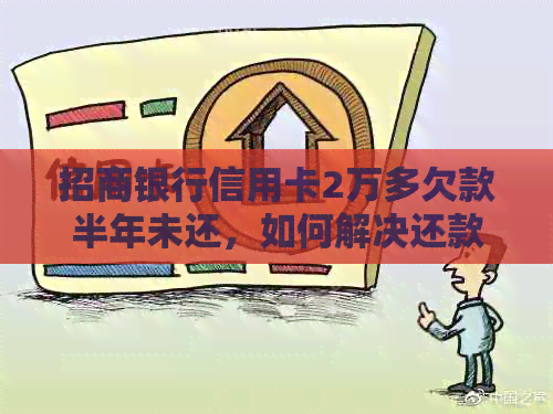 招商银行信用卡2万多欠款半年未还，如何解决还款困境？