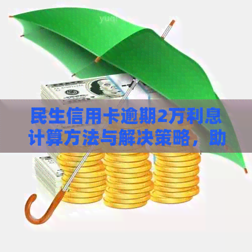 民生信用卡逾期2万利息计算方法与解决策略，助您轻松应对债务困扰