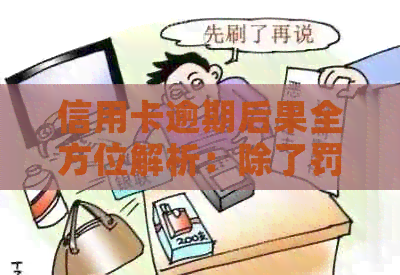 信用卡逾期后果全方位解析：除了罚款和信用记录损害，还可能导致哪些问题？