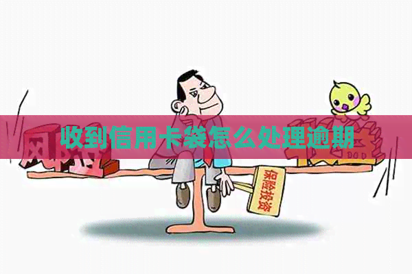 收到信用卡袋怎么处理逾期