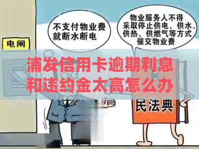 浦发信用卡逾期利息和违约金太高怎么办？2021年新法规解读与应对策略