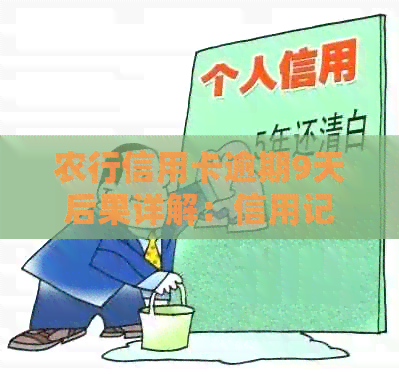 农行信用卡逾期9天后果详解：信用记录受损、罚息累积与如何补救措