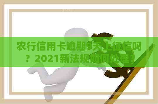 农行信用卡逾期9天上吗？2021新法规如何处理？