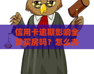 信用卡逾期影响全款买房吗？怎么办？