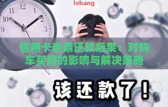 信用卡逾期还款后果：对购车买房的影响与解决策略