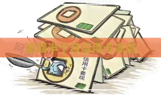 逾期半个月信用卡冻结