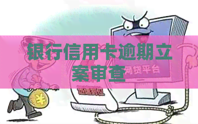 银行信用卡逾期立案审查