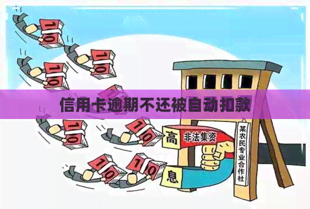 信用卡逾期不还被自动扣款