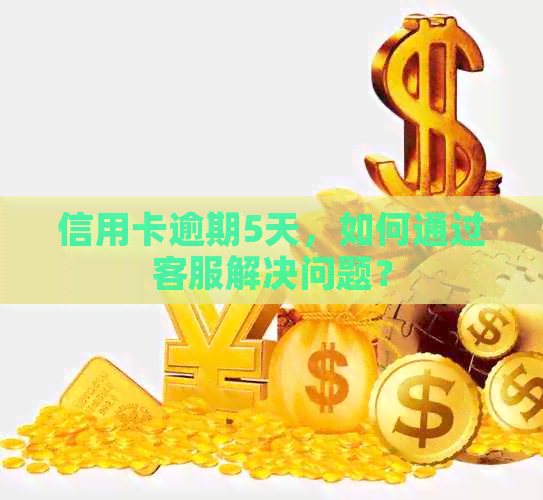 信用卡逾期5天，如何通过客服解决问题？