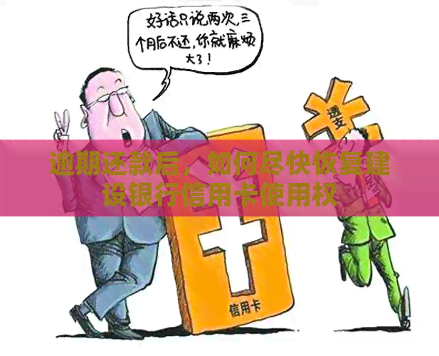 逾期还款后，如何尽快恢复建设银行信用卡使用权