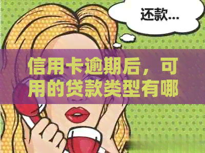 信用卡逾期后，可用的贷款类型有哪些？