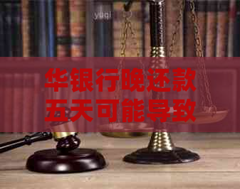 华银行晚还款五天可能导致的后果与解决办法