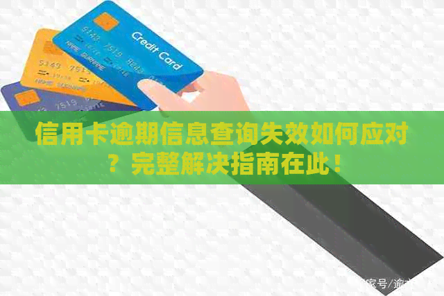 信用卡逾期信息查询失效如何应对？完整解决指南在此！